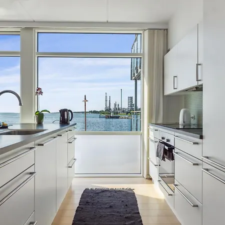 Apartament Luksusbolig Ved Havn Med Privat Badebro